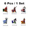 USA Kanada Mexiko Fußball Anstecknadel, Cartoon Legierung Unisex Fußball Brosche, DIY Kleidung Taschen Hut Schal Jeans Dekor Geschenk