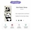 For Xiaomi 15 Ultra Case Panda Pattern Printing Straight Edge TPU Phone Back Cover