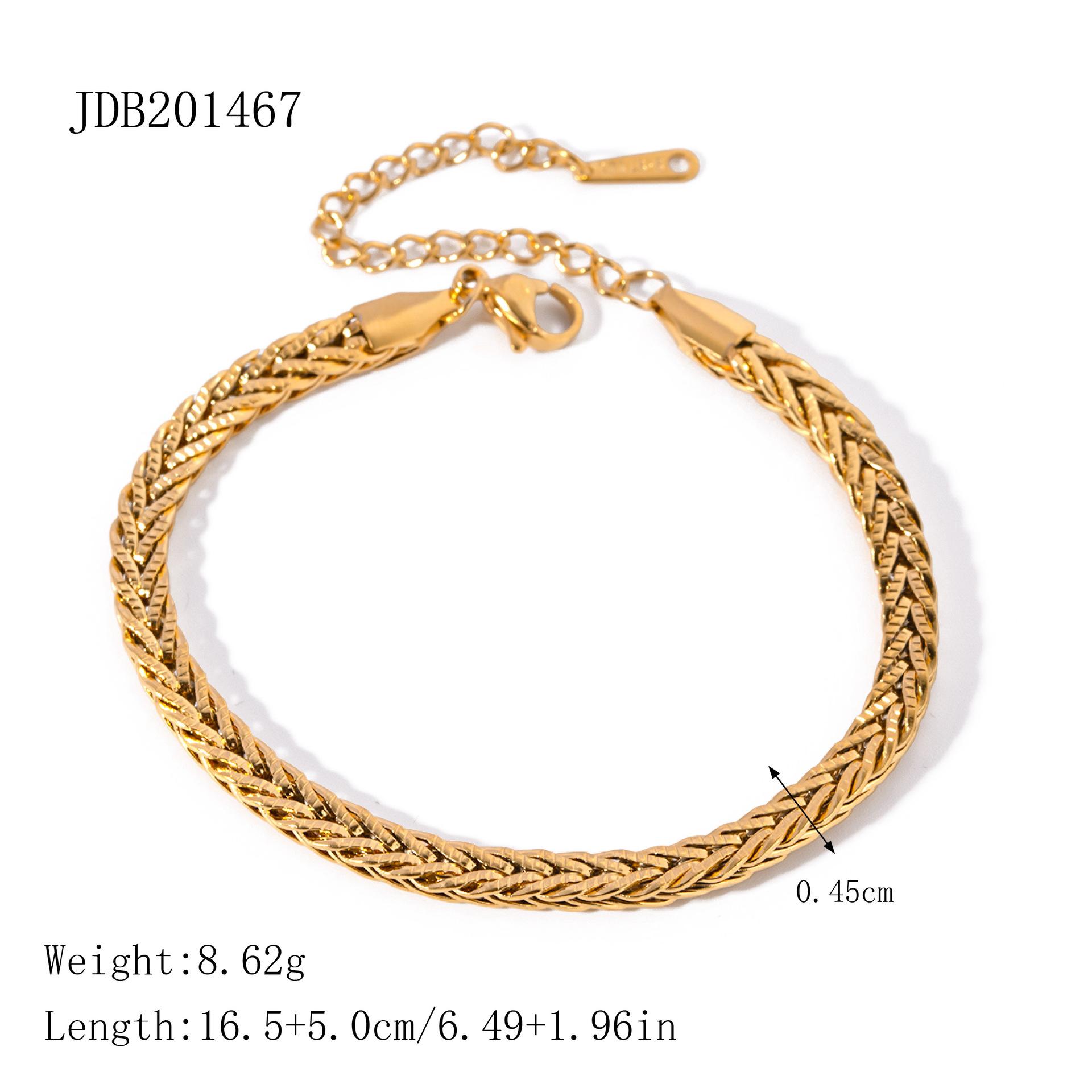 JYL TS Bracelet  Zircon Combo Elegant Chain Enhances Grace & Double Luck JDB201467 оксфорд-синий