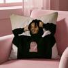 P-Playboi Carti SINGER Cushion Cover Multi-Scene Pillow Cover for Home & Car - Reversible, Soft & Durable for Daily Use