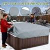 Hot Tub Cover Protector Waterproof Square Replacement UV Protection Spa Covers For Hot Tub For Outdoor Garden Backyard Deck