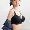 Large Size Seamless Lingerie for Women Thin and Sexy Bra Comfortable Top Up Push-up  Anti Sagging Sports Breast Collection Bras
