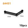 Pin Axle Bolted Ring Connector Peg Cross Building Block Toy Replace Bulk High-tech Parts Brick 32013 27940 10197 22961 32126