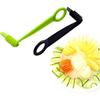 Green Spiral Slicer Blade Hand Slicer Cutter Potato Cucumber Vegetables Spiral Knife Kitchen Accessories Tool, Manual Spirals Screw Slicers Peelers