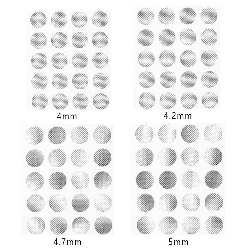 Earphone Dustproof Network Steel Mesh 4mm 4.2mm 4.7mm 5mm DIY Accessories