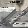CSOOM Square End Mill, Coated, Carbide Square End Mill, High Precision, CNC Straight Shank