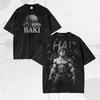 Vintage Washed T-shirt Retro Baki Oversized Y2k Men Women Cotton Casual Streetwear Short Sleeve Hip Hop Female Male Clothing Tee