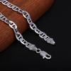 Copper minimalist 6MM chain Necklace Bracelet Jewelry set for Women Men fashion Engagement Christmas Gifts