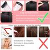 Hair Tinsel Kit With 4 pcs Snap Clips U Shape Wig Clips Tool Sparkle Strands Tinsel Heat Resistant Fairy Hair Glitter Hair Extensions 1Pcs 200 St