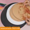 Hârtie Artizanală Rotundă Kraft Yuanhao pentru Pictură - Alb & Negru, 25/29cm