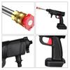 2000W Cordless Portable Car Washer Spray Water Gun   Car Wash Cleaner Machine Pressure Water Nozzle Cleaning Machine Kit with 2 Battery