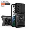 Pro Xiaomi Redmi 15 Pouzdro Redmi 15 4G 5G Kryt Pouzdro na telefon Magsafe Magnetický Sklápěcí Držák Vojenský Pancíř Kryt Ochrany Fotoaparátu