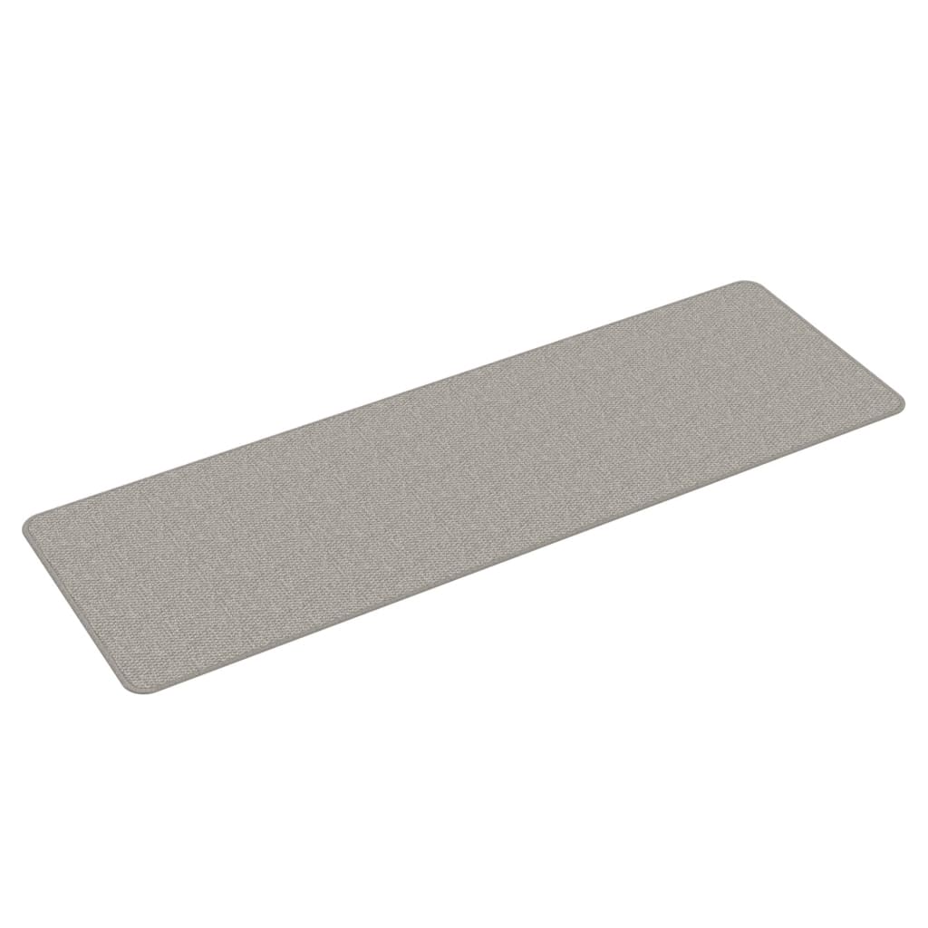 Sisal Look Hall Runner Rug Platina 50 x 150 cm