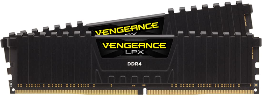 

CORSAIR Desktop PC Memory Vengeance LPX Series 32GB x CMK32GX4M2D3600C18 DDR4-3600MHz [16GB 2]