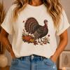 Vintage Turkey Shirt, Thanksgiving T-Shirt, Retro Turkey Graphic Tee, Fall Pumpkin Shirt, Thanksgiving Dinner Tee, Autumn Holiday Gift