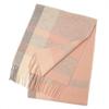 Hong Rong Unisex Wool Plaid Scarf - Warm for Autumn/Winter