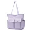 Handbag Large Capacity Tote Bag Women Solid Color Shoulder Bag