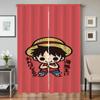 Set Of 2 Window Kitchen Curtains Living Room Door Curtain One Piece Bedroom Decoration Partition Shade Light Blocking For Great Made Polyester