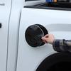 Tank Cover Stickers For Toyota   Accessories ABS Carbon Fiber