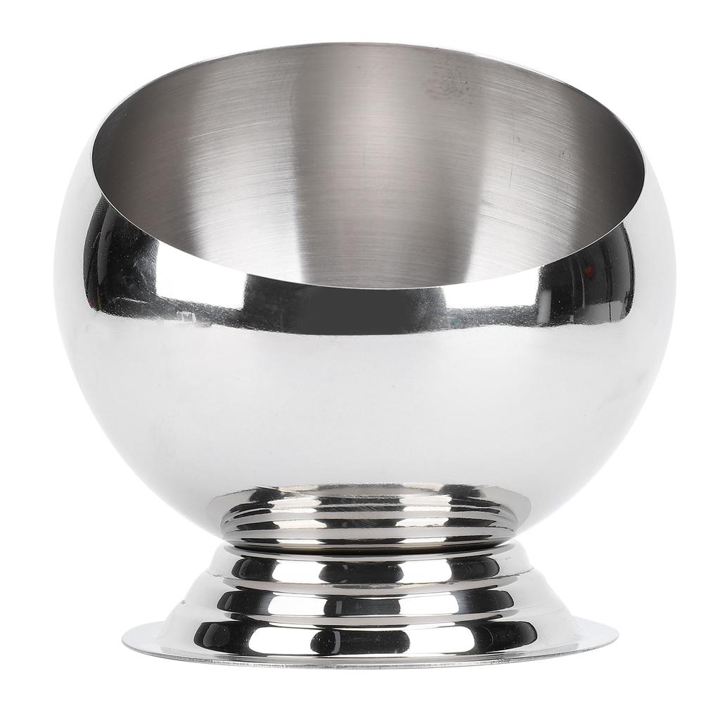 Miska do serwowania z ukośnym brzegiem, stal nierdzewna 304, łatwa do czyszczenia, bezpieczna, wielofunkcyjna, polerowana, do przypraw