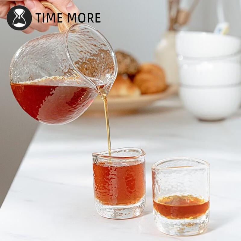 Timemore Hammered Glass Coffee Server Set