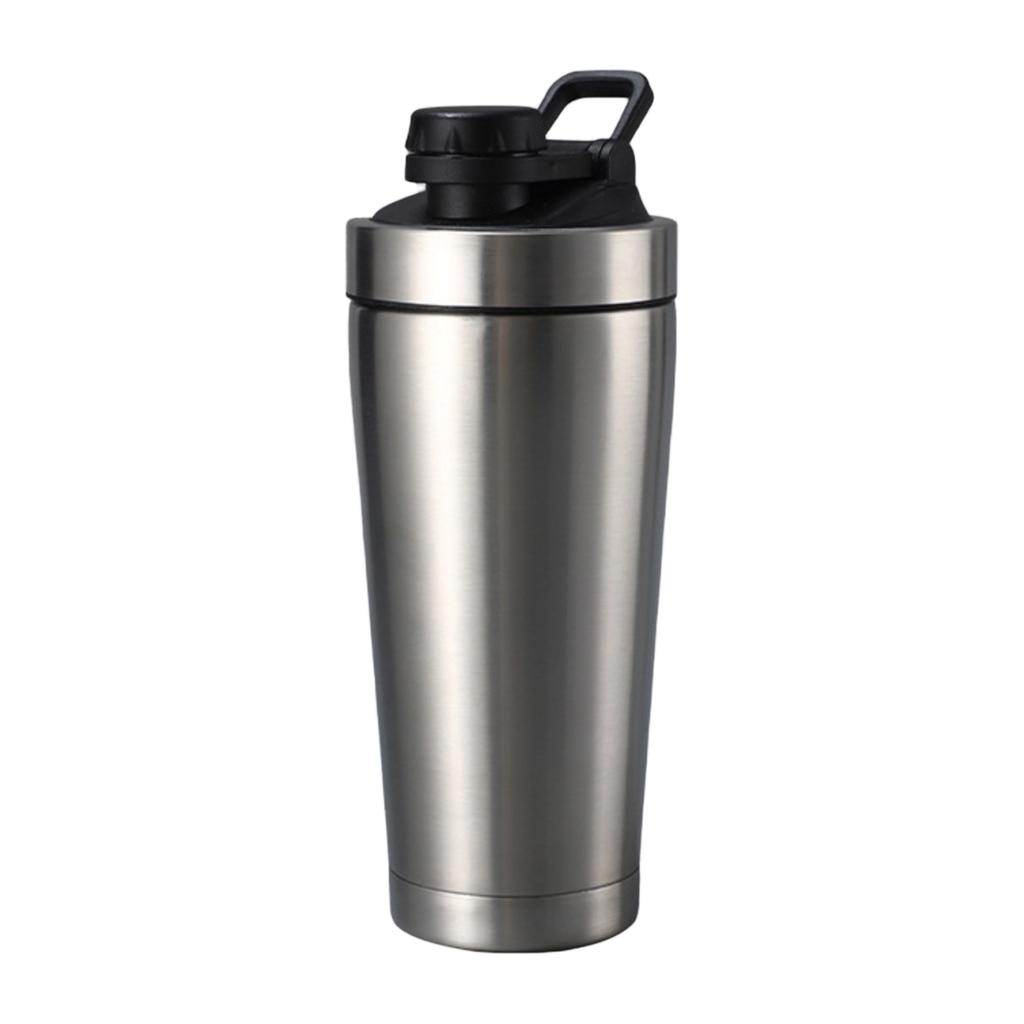 304 Stainless Cup 750ml - Leak Protein Mixer Bottle for Smoothies, Gym and Travel
