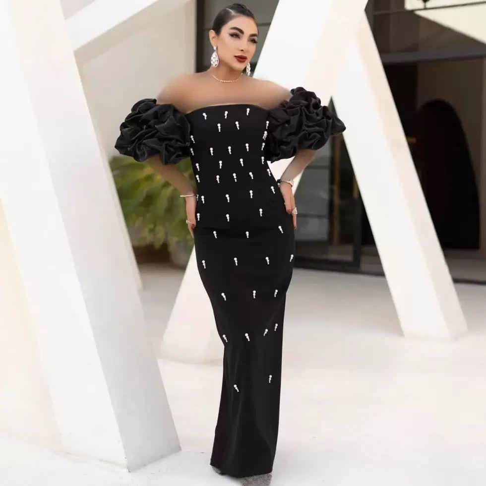 Elegant Strapless Bandage Evening Dress with Diamond Accents