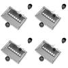 Solar LED Bike Tire Safety Light USB Rechargeable Bicycle Rim Decor Light Waterproof Cycling Tire Lights for Cycling Decoration