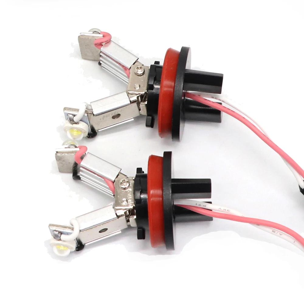For BMW E81 E82 E87 E88 E90 E91 E92 E93 M3 E60 E61 E70 E71 E84 E89 Headlight Bulbs Angel Eyes Marker Lights Bulbs White Yellow