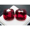 Natural Red Ruby Cushion Cut 16 Ct CERTIFIED Loose Gemstone Pair A-2183jhvjlh