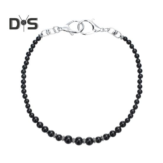 

Подвесная цепь для брюк, топов, сумок, винтажных брюк в стиле хип-хоп, украшенных бисером, самодельных украшений, аксессуаров для одежды унисекс чёрный