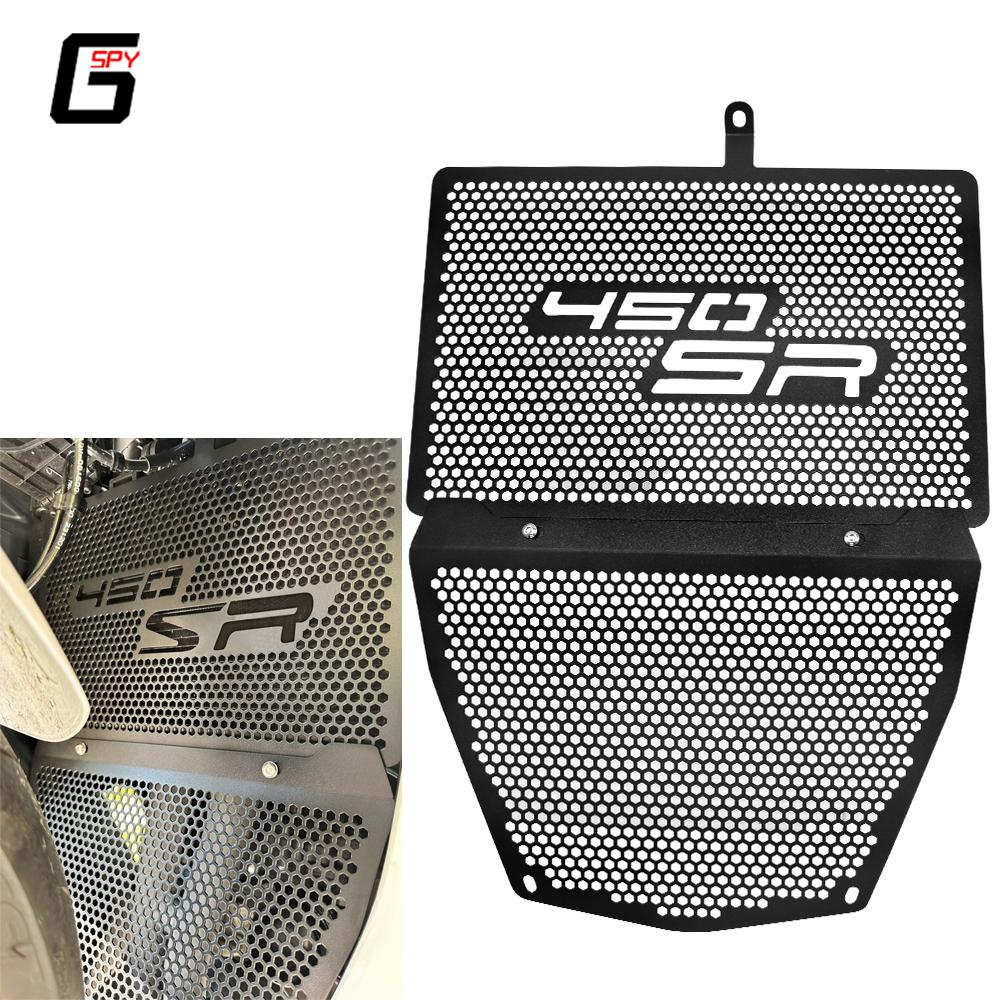 For CFMOTO CF MOTO 450SR 450SS 450 SR/SS 2023 2022 2024 Motorcycle Radiator Grill Guard Oil Cooler Protector Cover Accessories