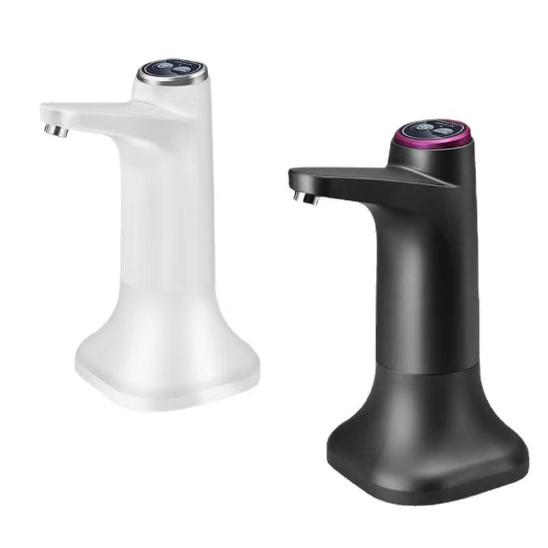 Wiederaufladbare elektrische Wasserpumpe: Kompakter Tischspender für Flaschenwasser mit automatischer Mengenausgabe