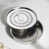 777 Stainless Steel Round Tea Tray