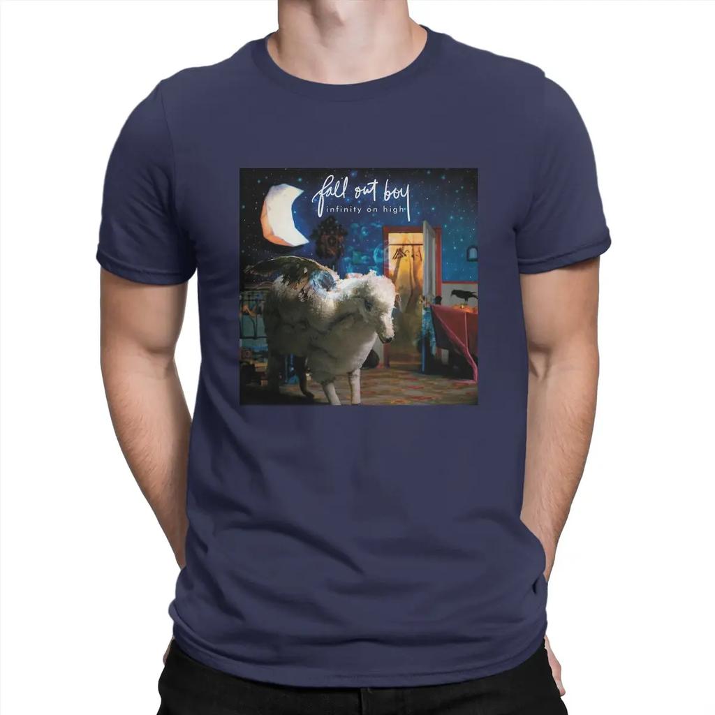 Fall Out Boys Newest TShirt for Infinity On High Round Neck Basic T Shirt Hip Hop Birthday Gifts Streetwear Unisex