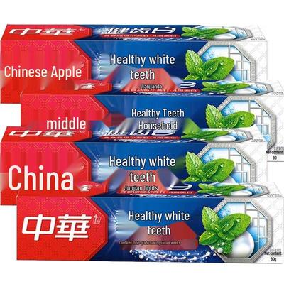 Zhonghua Healthy White Baking Soda Mint Toothpaste 4-Pack