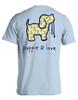 Neues PUPPIE LOVE ANCHOR FILL PUP T-Shirt