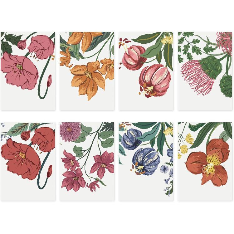 Wall Calendar 2026 - Cabbrix Calendar Runs from January 2026 Until June 2027 - The Perfect Space Floral Calendar Planner for Easy Organizing 14-1/2"