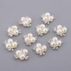 Pearl Rhinestone Flower Embellishments Decorative Button Accessories for DIY Clothes Design Bridal Crafts