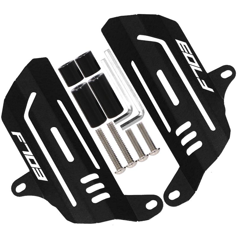 

For ZONTES 703F 703 F 2024 2025 2026 Motorcycle Accessories Front Fork Guards Shock Absorber Protection Cover Frame Protector With logo Black