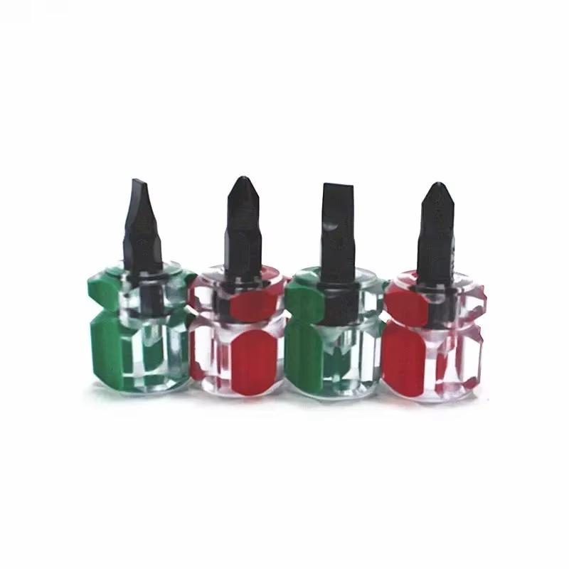 1PC Sewing Machine Screwdriver Kit Mini Short Screwdriver Portable Radish Head Needle Plate Screwdriver Repair Sewing Tools