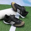 Kids Soccer Cleats Low-Cut Mesh Football Shoes Artificial Turf Training Matches