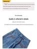 Jeans Évasés Brodés Style Rétro Américain pour Femmes - Collection Printemps/Automne 2026 Pantalons Amples Amincissants Coupe Droite Longueur Cheville Tendance