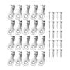 40pcs Stainless Steel Mini Hook Picture Hanging Heavy Duty Coat Hooks Wall Mounted Kitchen Utility Hooks Toilet Pendant Hanger