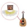 Oud Strings Set Clear Nylon Silver-Plated Copper Alloy Wound Strings Replacement Oud Accessories Parts (11 Strings)
