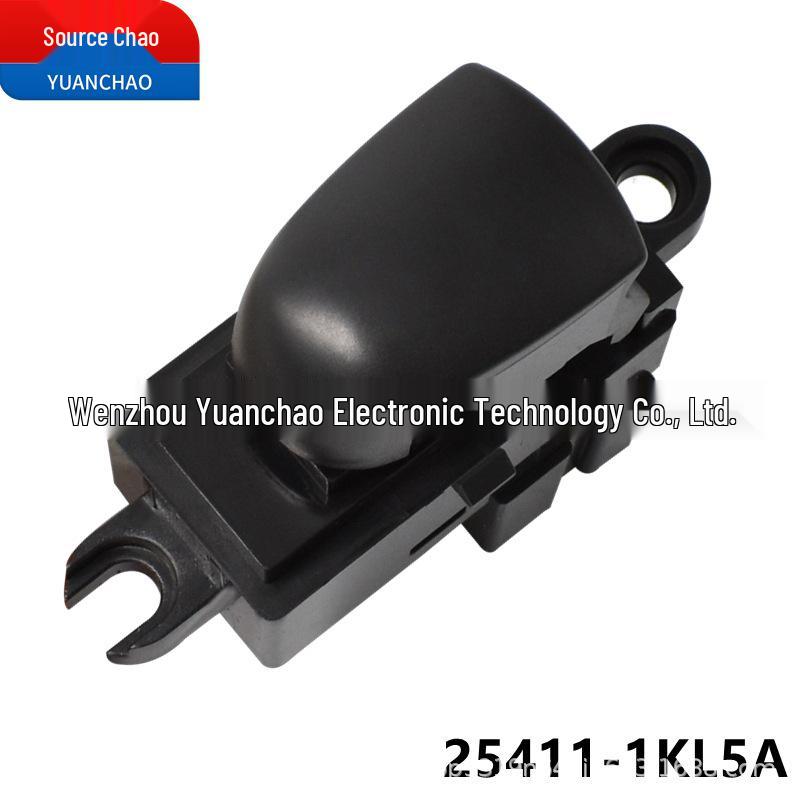 

Power Window Switch for Nissan Models: Tiida, Sylphy, Teana, Qashqai, Kicks, Bluebird, Sunny (Part No. 25411-1KL5A) Electric