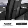 Car Perforated Seat Safety Belt Shoulder Strap Protection Pad For Nissan Qashqai Juke Sentra Altima Versa Maxima Almera Rogue