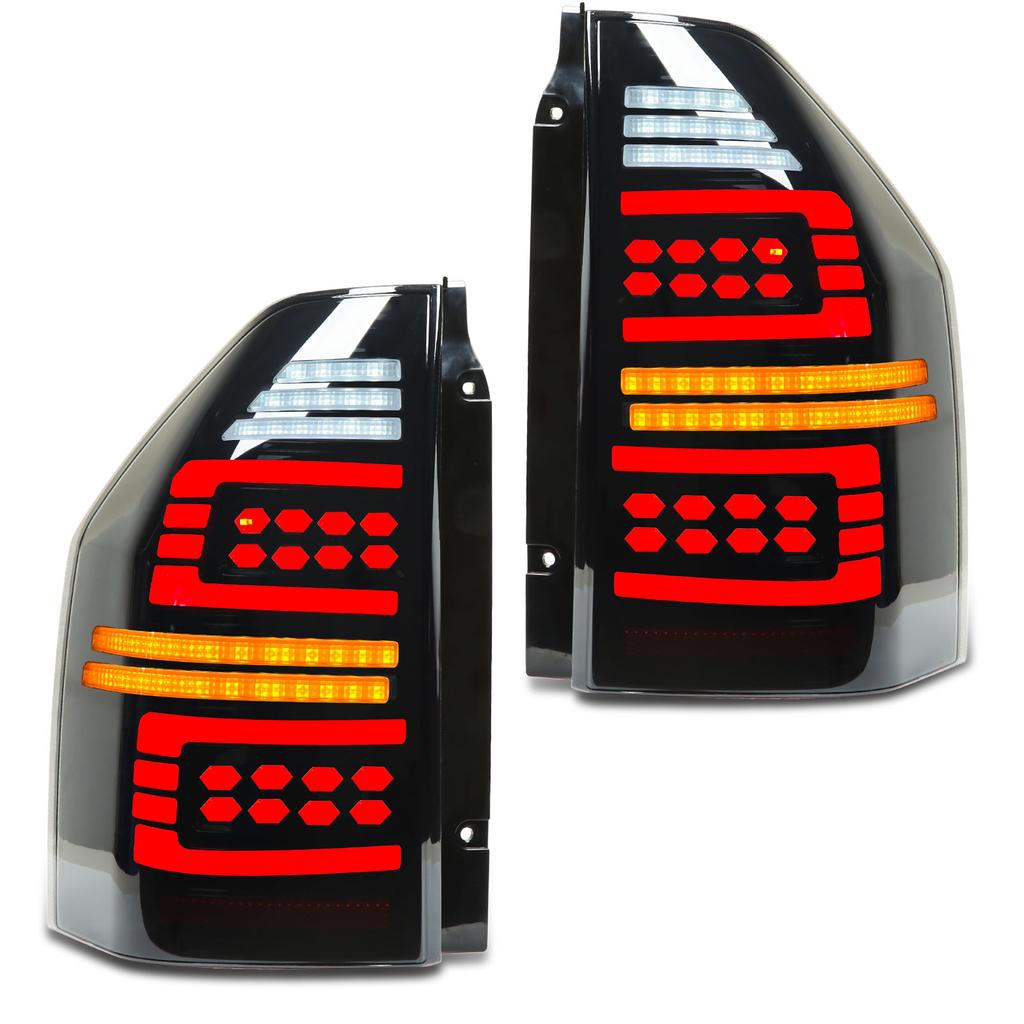 LED Taillight Assembly Brake Turn Signal Fog Width Indicator Reversing Light Replacement for Mitsubishi Pajero V73 V77