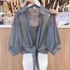 Women's Summer Chiffon Air-Conditioning Cardigan with Shawl