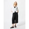 Uniqlo Rayon Relaco Crop Pants  Plain 
